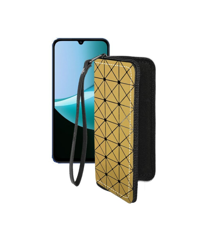 Чохол-гаманець з екошкіри для телефону Xiaomi Redmi 15C