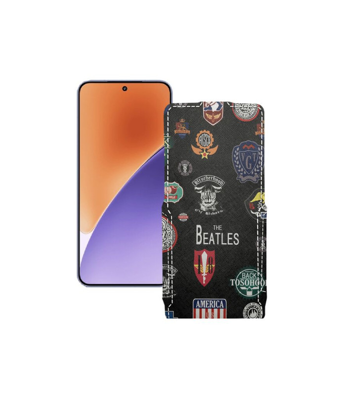 Чохол-флип з екошкіри для телефону Xiaomi 15