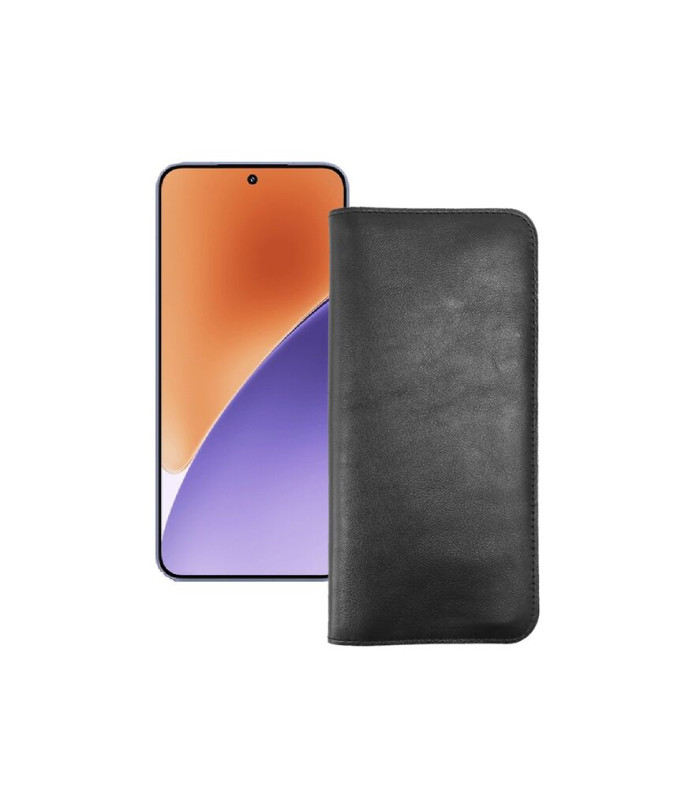 Портмоне з шкіри для телефону Xiaomi 15