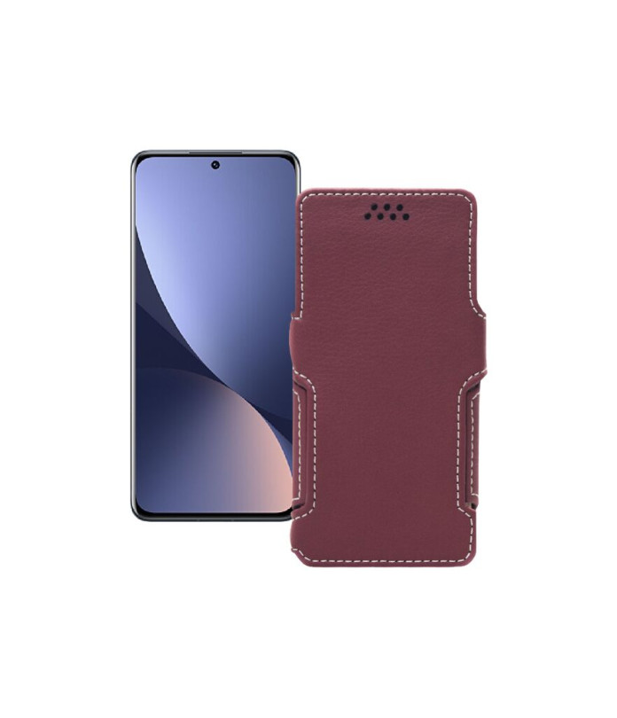 Чохол-книжка з екошкіри для телефону Xiaomi 12X 2021