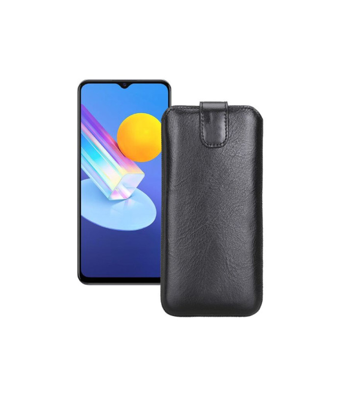 Витяжка з екошкіри для телефону Vivo Y72