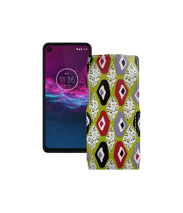 Чохол-флип з екошкіри для телефону Motorola One (xt1941-4)