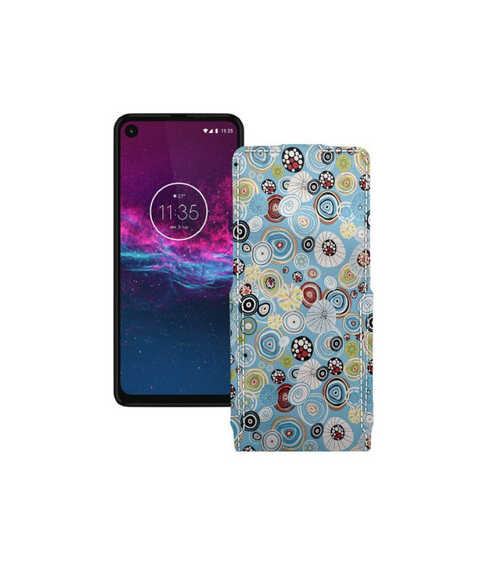 Чохол-флип з екошкіри для телефону Motorola One (xt1941-4)