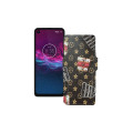 Чохол-книжка з екошкіри для телефону Motorola One (xt1941-4)