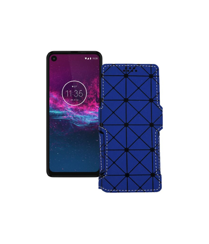 Чохол-книжка з екошкіри для телефону Motorola One (xt1941-4)