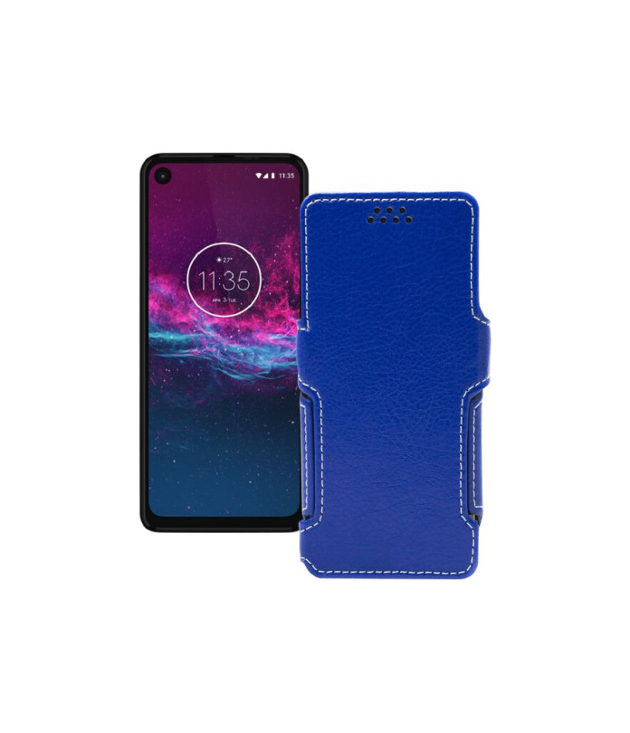 Чохол-книжка з екошкіри для телефону Motorola One (xt1941-4)