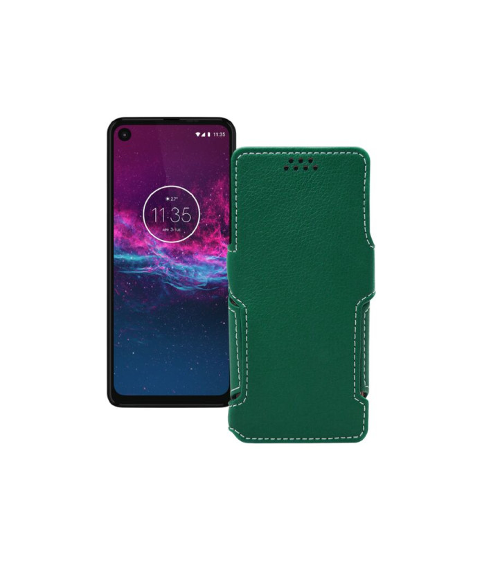 Чохол-книжка з екошкіри для телефону Motorola One (xt1941-4)