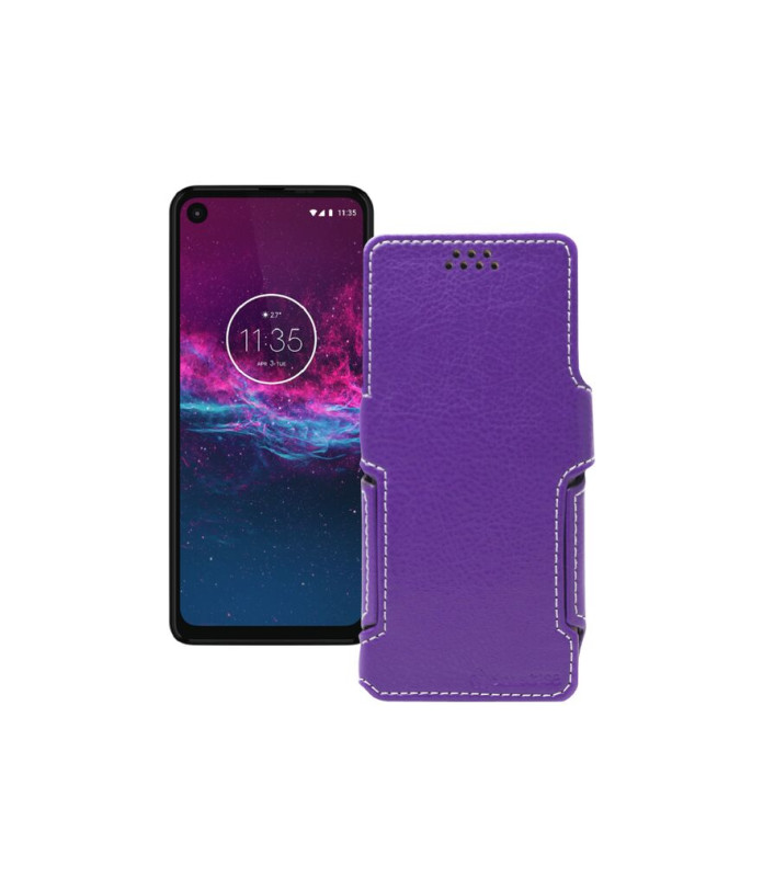 Чохол-книжка з екошкіри для телефону Motorola One (xt1941-4)