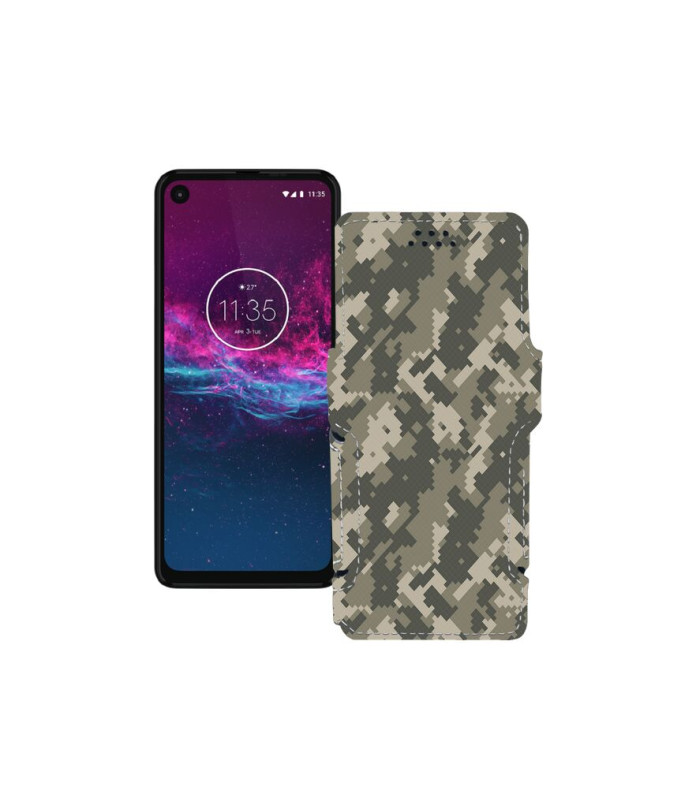 Чохол-книжка з екошкіри для телефону Motorola One (xt1941-4)