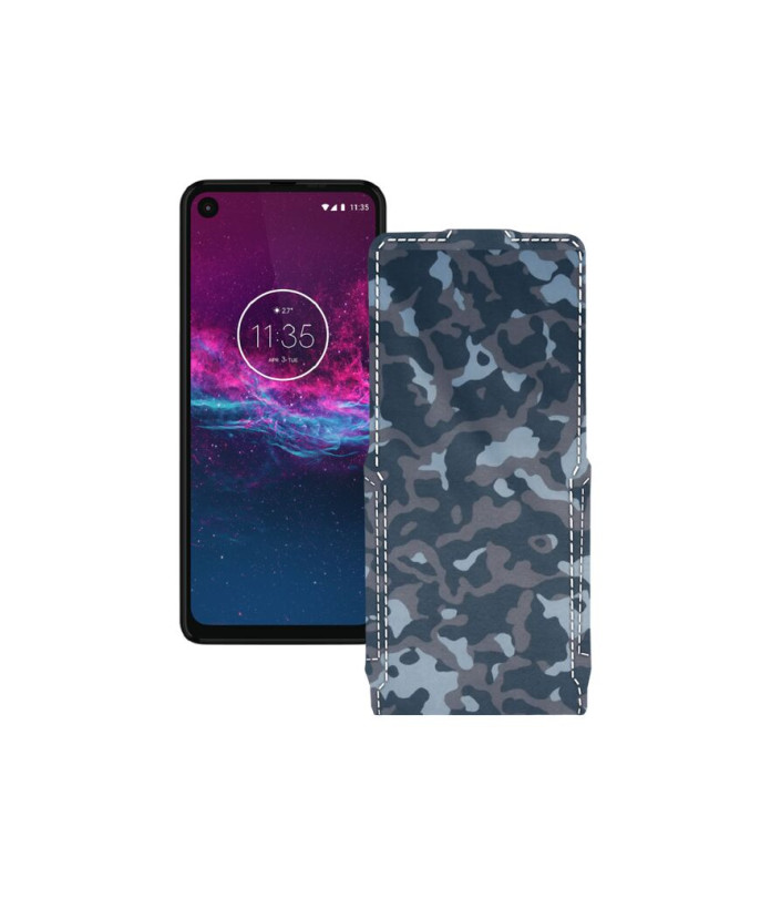 Чохол-флип з екошкіри для телефону Motorola One (xt1941-4)