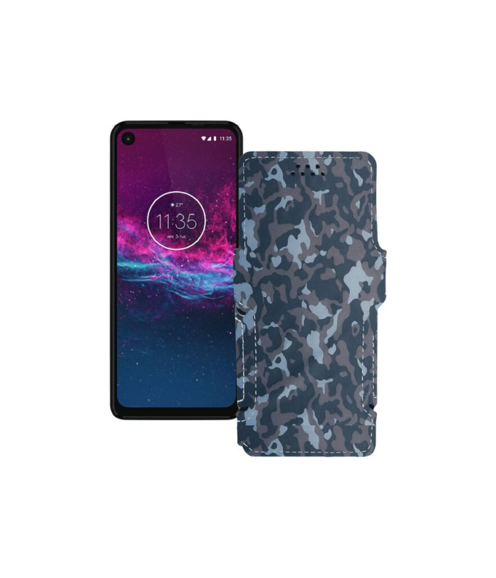 Чохол-книжка з екошкіри для телефону Motorola One (xt1941-4)