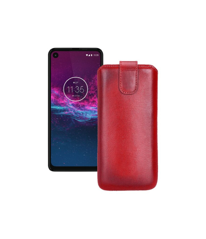 Витяжка з екошкіри для телефону Motorola One (xt1941-4)