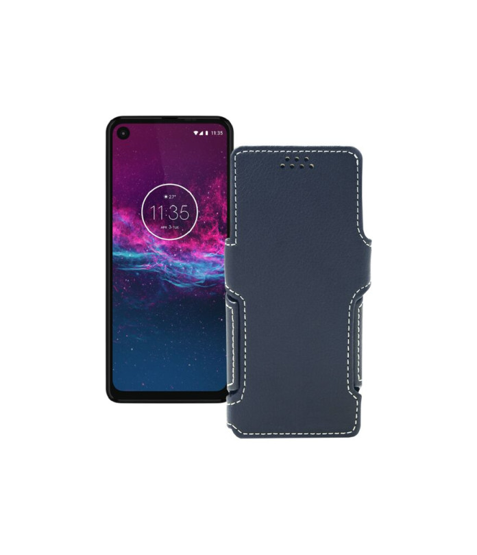 Чохол-книжка з екошкіри для телефону Motorola One (xt1941-4)