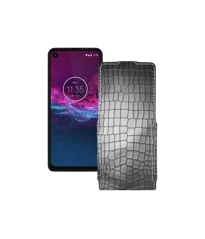 Чохол-флип з екошкіри для телефону Motorola One (xt1941-4)