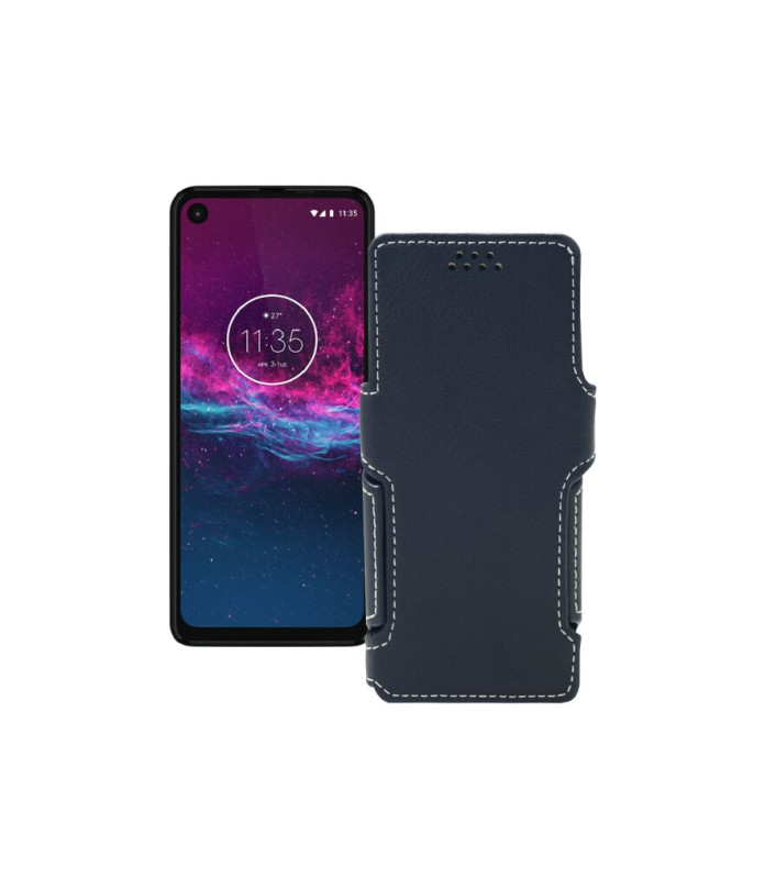 Чохол-книжка з екошкіри для телефону Motorola One (xt1941-4)