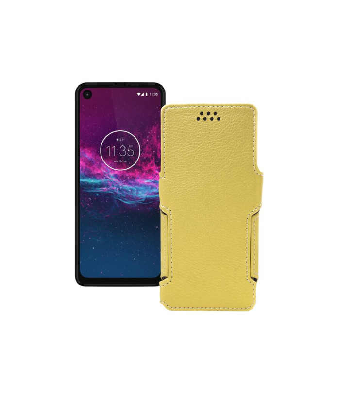 Чохол-книжка з екошкіри для телефону Motorola One (xt1941-4)