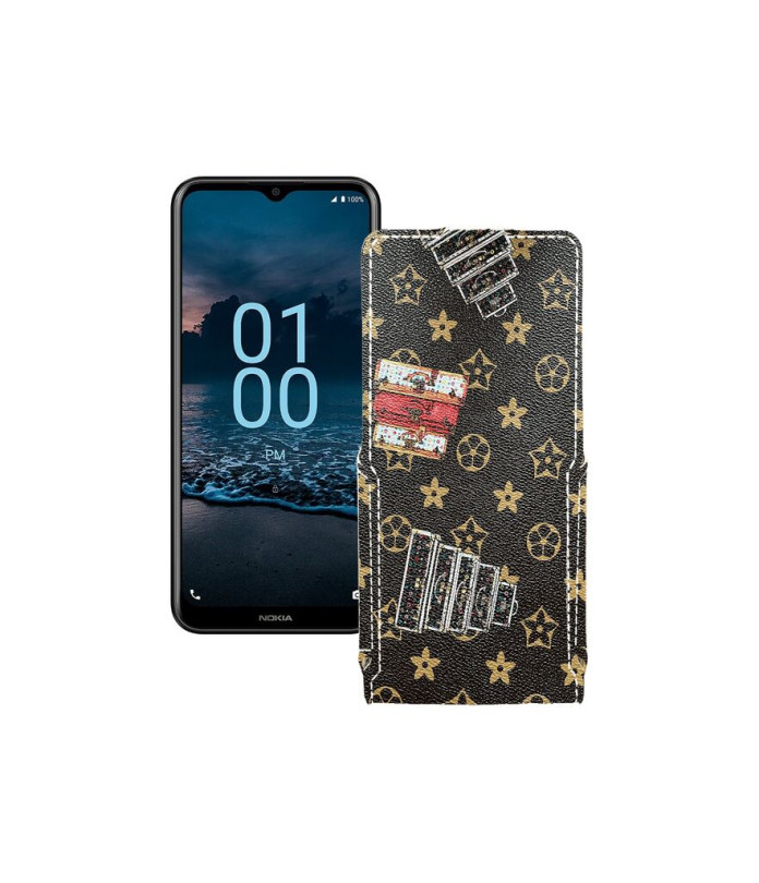 Чохол-флип з екошкіри для телефону Nokia G100