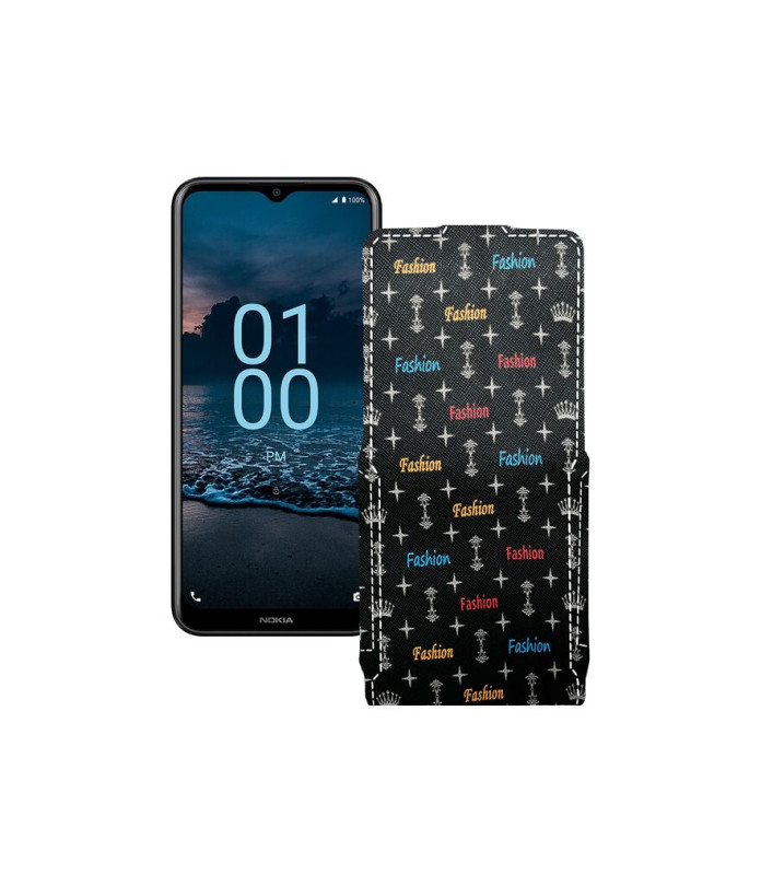 Чохол-флип з екошкіри для телефону Nokia G100