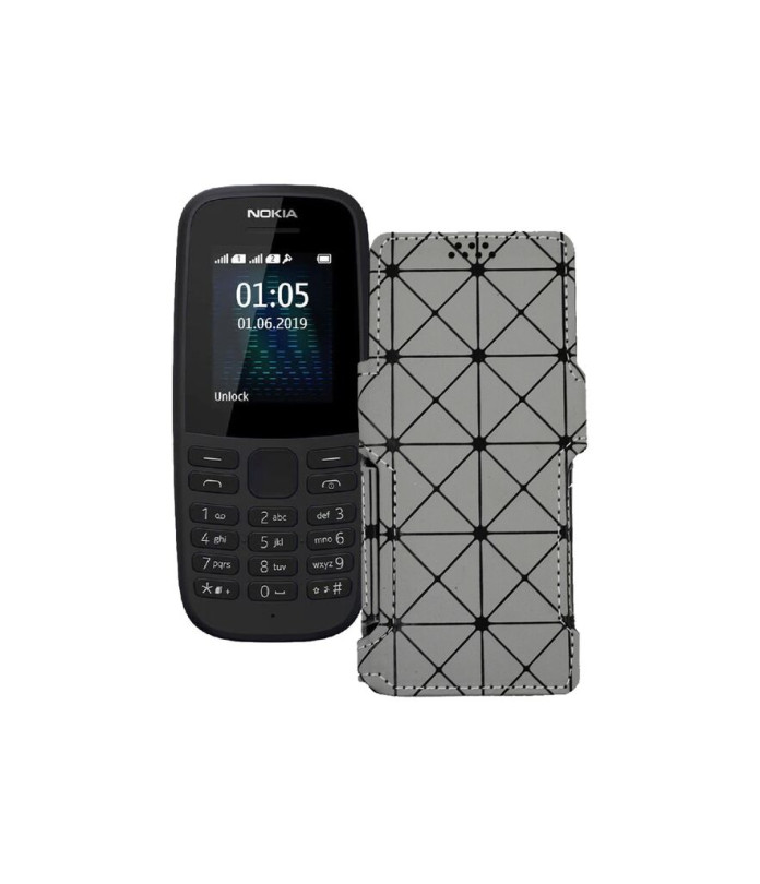 Чохол-книжка з екошкіри для телефону Nokia 105 (2019)