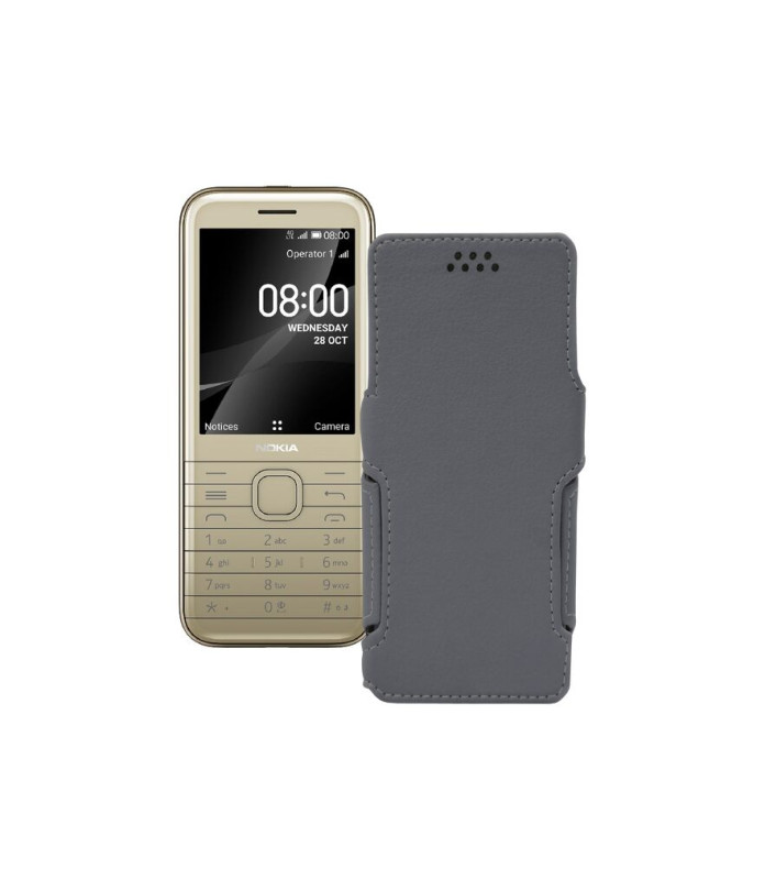 Чохол-книжка з екошкіри для телефону Nokia 8000 4G