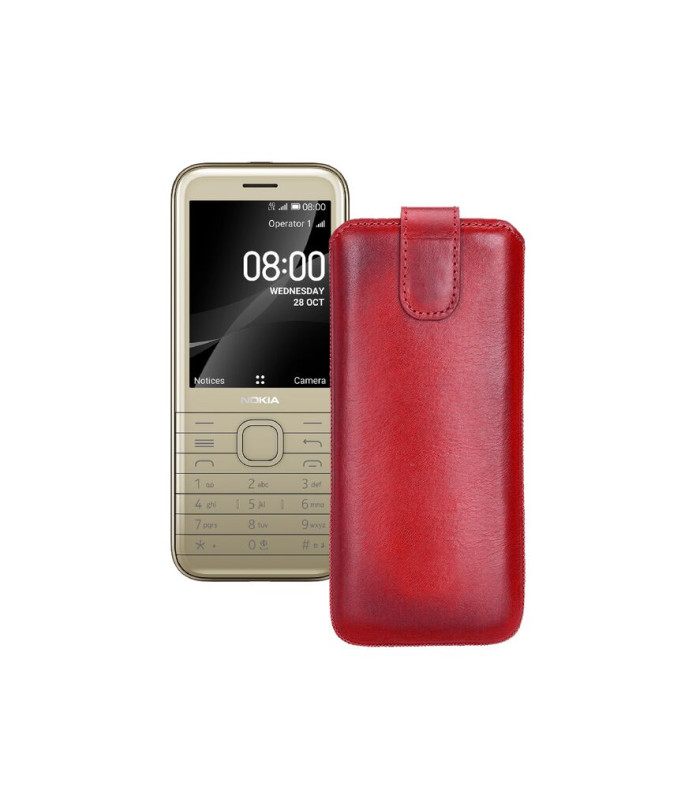 Витяжка з екошкіри для телефону Nokia 8000 4G