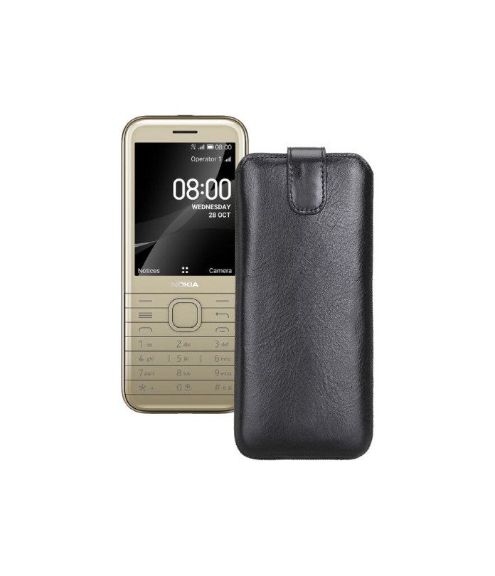 Витяжка з екошкіри для телефону Nokia 8000 4G