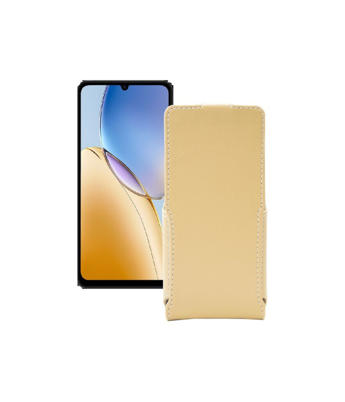 Чохол-флип з екошкіри для телефону ZTE Blade A56