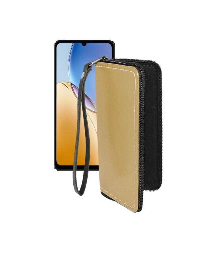 Чохол-гаманець з екошкіри для телефону ZTE Blade A56