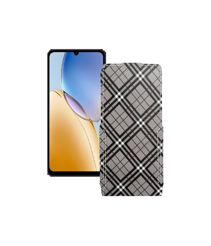 Чохол-флип з екошкіри для телефону ZTE Blade A56