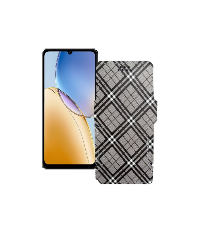 Чохол-книжка з екошкіри для телефону ZTE Blade A56