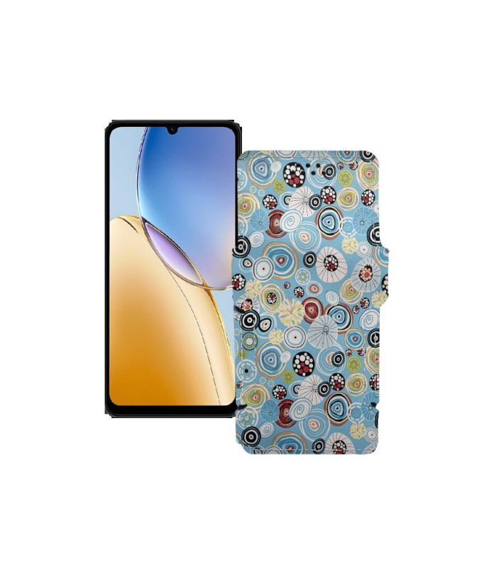 Чохол-книжка з екошкіри для телефону ZTE Blade A56