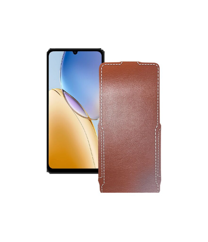 Чохол-флип з екошкіри для телефону ZTE Blade A56