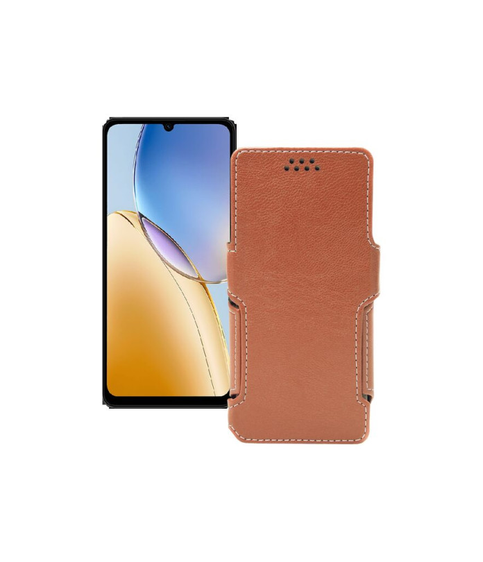 Чохол-книжка з екошкіри для телефону ZTE Blade A56