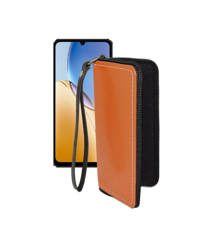 Чохол-гаманець з екошкіри для телефону ZTE Blade A56