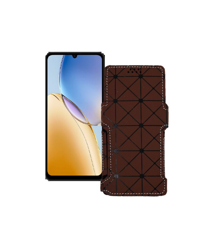 Чохол-книжка з екошкіри для телефону ZTE Blade A56