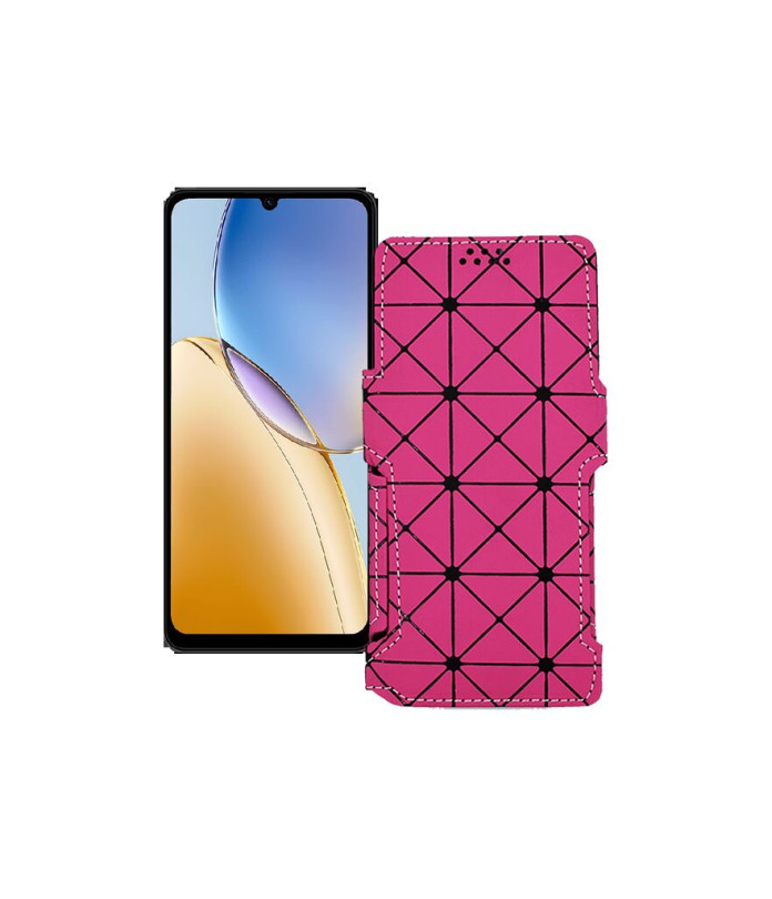 Чохол-книжка з екошкіри для телефону ZTE Blade A56