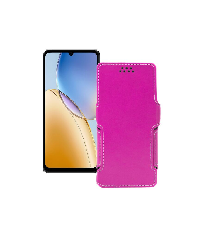 Чохол-книжка з екошкіри для телефону ZTE Blade A56