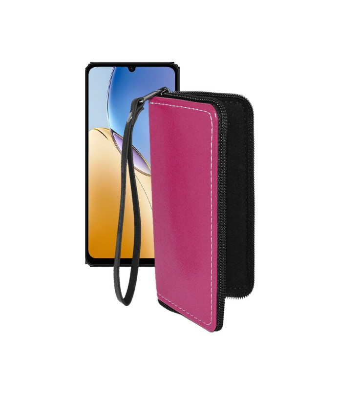 Чохол-гаманець з екошкіри для телефону ZTE Blade A56