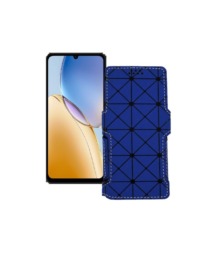 Чохол-книжка з екошкіри для телефону ZTE Blade A56