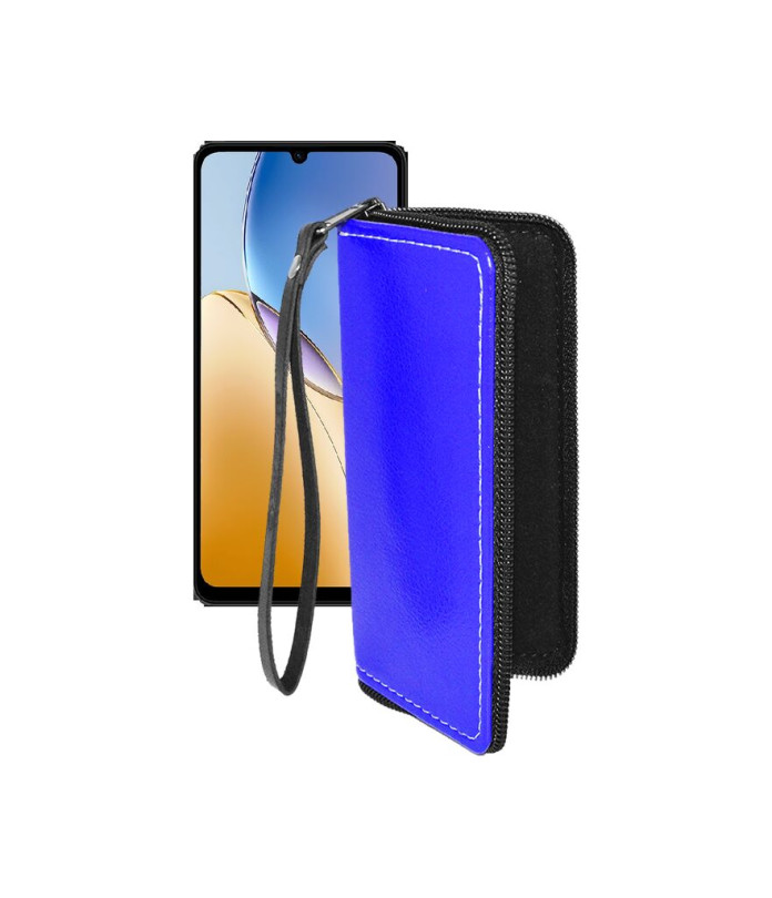 Чохол-гаманець з екошкіри для телефону ZTE Blade A56