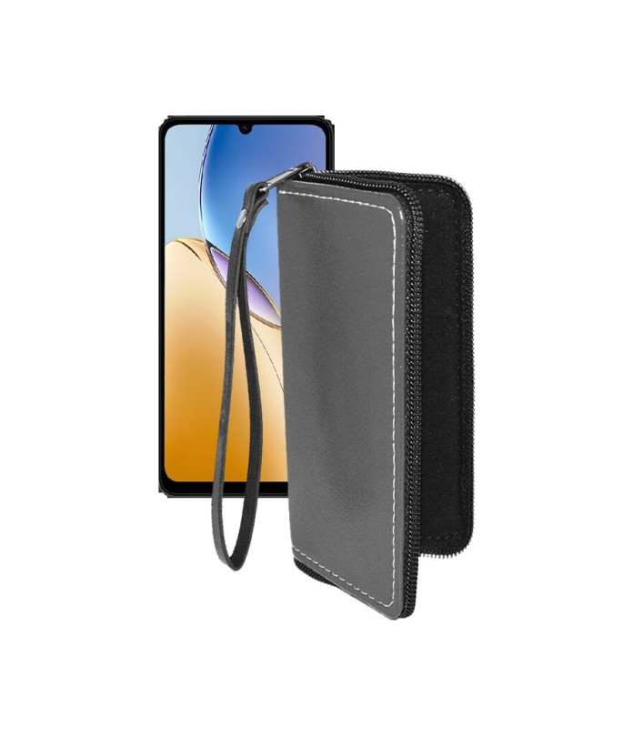 Чохол-гаманець з екошкіри для телефону ZTE Blade A56