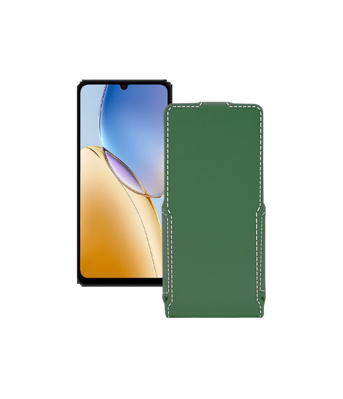 Чохол-флип з екошкіри для телефону ZTE Blade A56