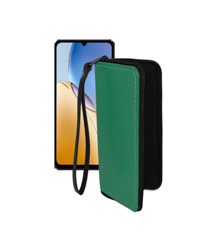 Чохол-гаманець з екошкіри для телефону ZTE Blade A56