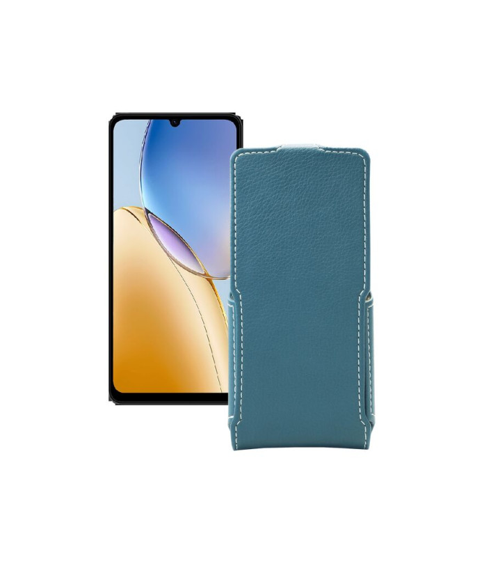 Чохол-флип з екошкіри для телефону ZTE Blade A56