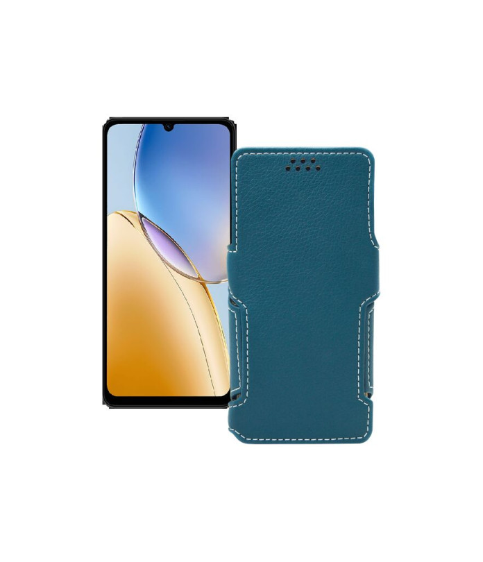 Чохол-книжка з екошкіри для телефону ZTE Blade A56