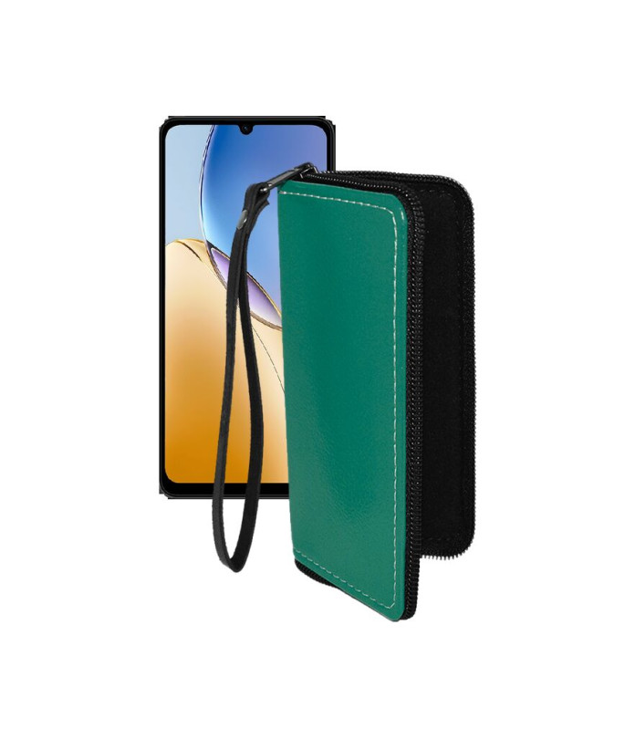 Чохол-гаманець з екошкіри для телефону ZTE Blade A56