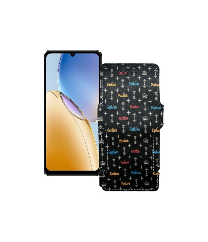 Чохол-книжка з екошкіри для телефону ZTE Blade A56