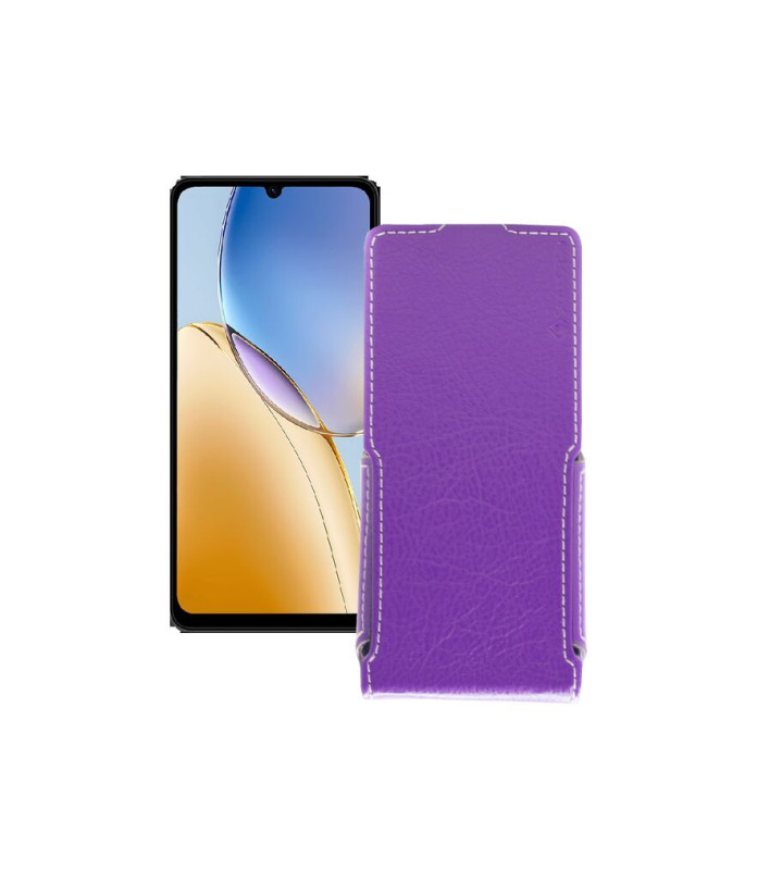 Чохол-флип з екошкіри для телефону ZTE Blade A56