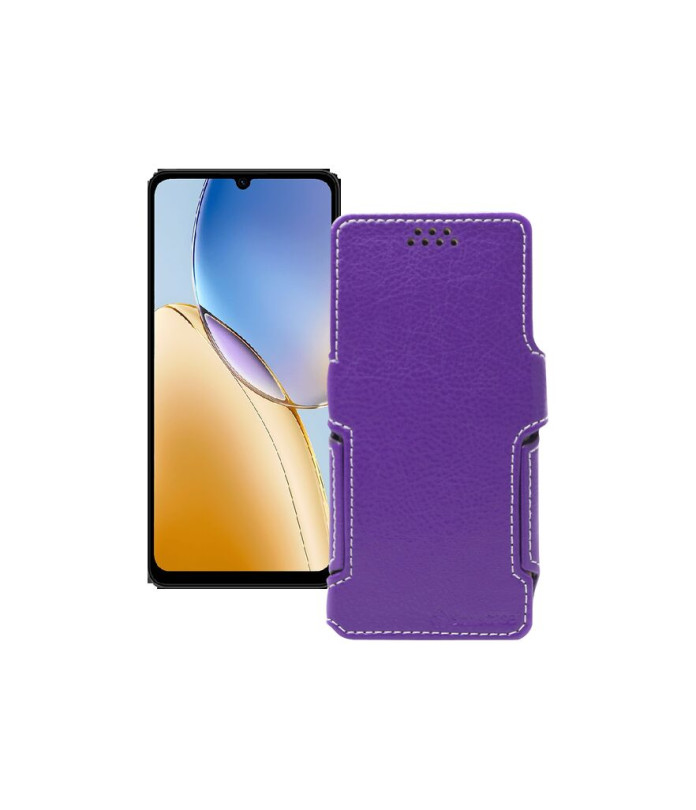 Чохол-книжка з екошкіри для телефону ZTE Blade A56