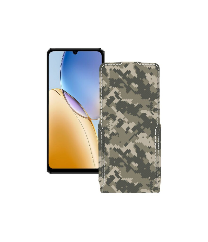 Чохол-флип з екошкіри для телефону ZTE Blade A56